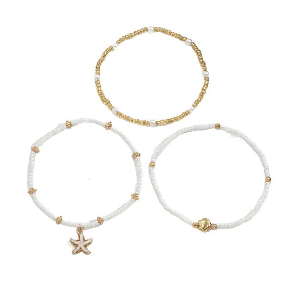 Vintage Anklets for Women Boho Shell Starfish Charm Anklet Leg s Bodychain Summer Beach Jewelry Accessories Gifts Y250805