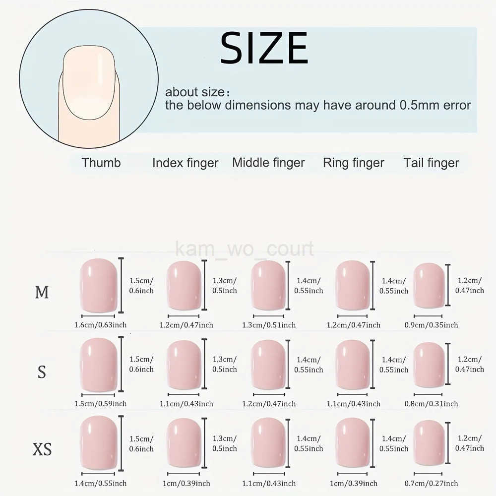 10pcs Festive Red Oval Short Press-On Nails with Cute Tomato Design Glossy Finish Holiday Nail Art Set for Women and Girls Wear M250807