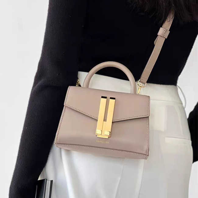 demelli bag New Genuine Leather British Niche Nano Montreal Crossbody Handbag Kate Middleton Bag for Women
