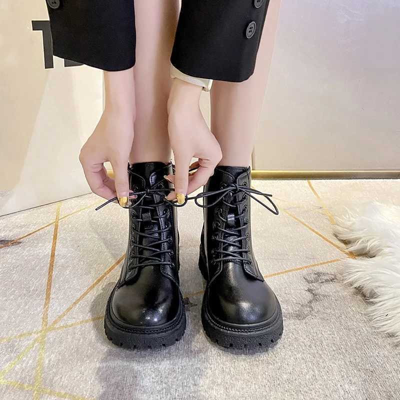 Spring/Autumn Sexy Increased Side Zipper Cool Walking Comfortable New Cross Strap Elegant Short Boots Reliable Womens Shoes XJ250807