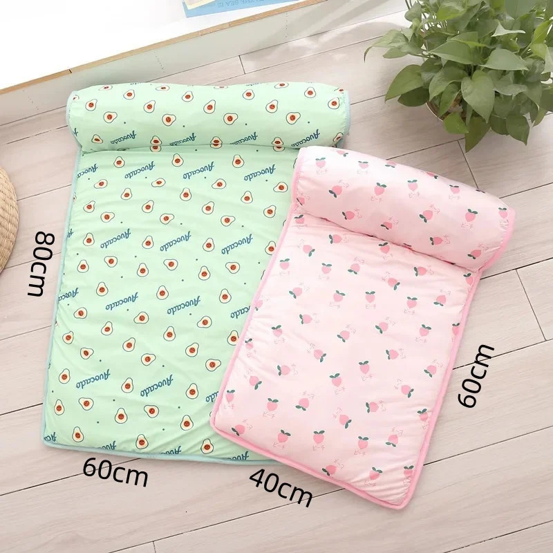 Dog Mat Cooling Summer Pad Mat For Dogs Cat Blanket Sofa Breathable Pet Dog Bed Summer Washable For Small Medium Large Dogs Mat 250804