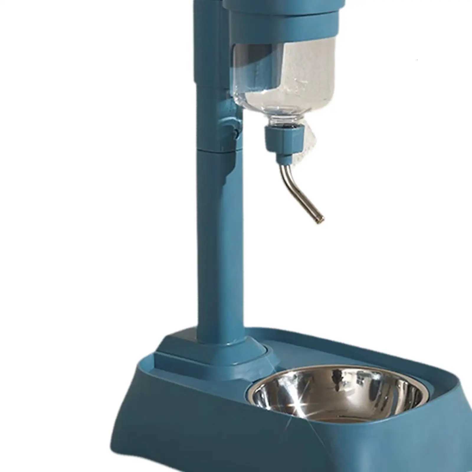 Pet Automatic Water Drinker Water Bottle Stand Cat Dog Bowl Automatic Food Y250806