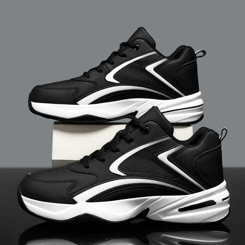 Basketball Men's Adult New NEW Autumn and Winter 39-50 Extra Large Size Sports Super Fiber Leather Running Shoes