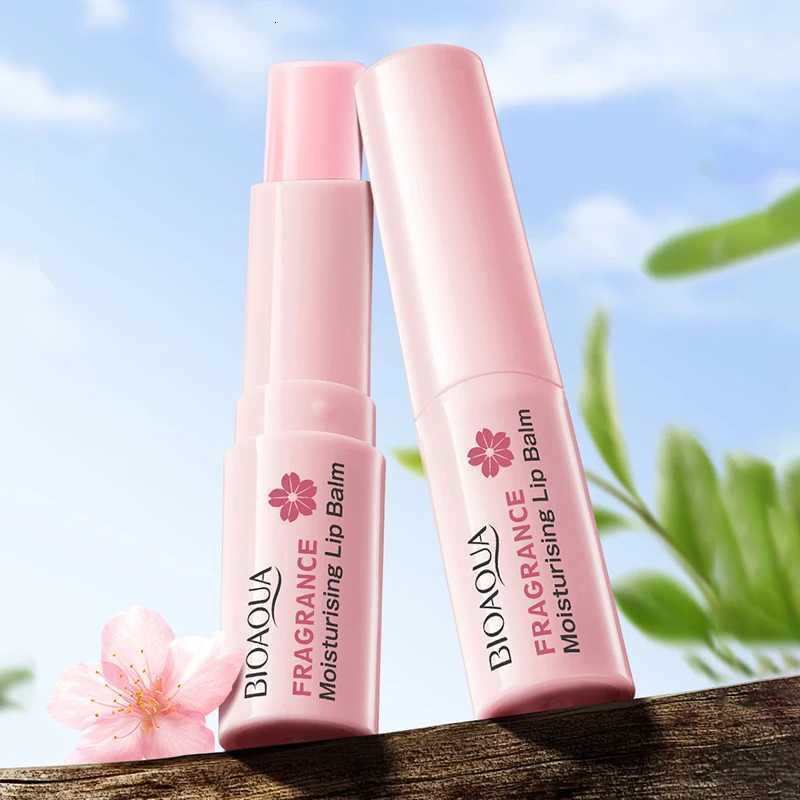 1/5/8PCS BIOAOUA Sakura Fragrance Moisturizing Lip Balm Long-lasting Moisturizing Lipstick Temperature Change Color MakeupXJ250807