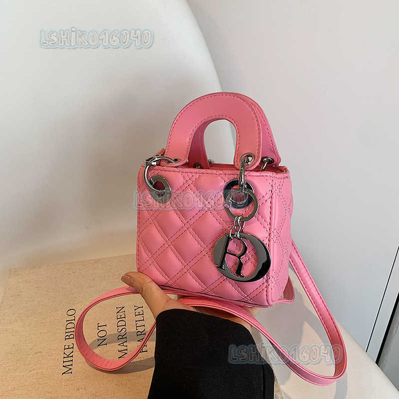 2024 New Bag Fashion Handbag Princess Style Girls Niche Single Shoulder Handbag H250807