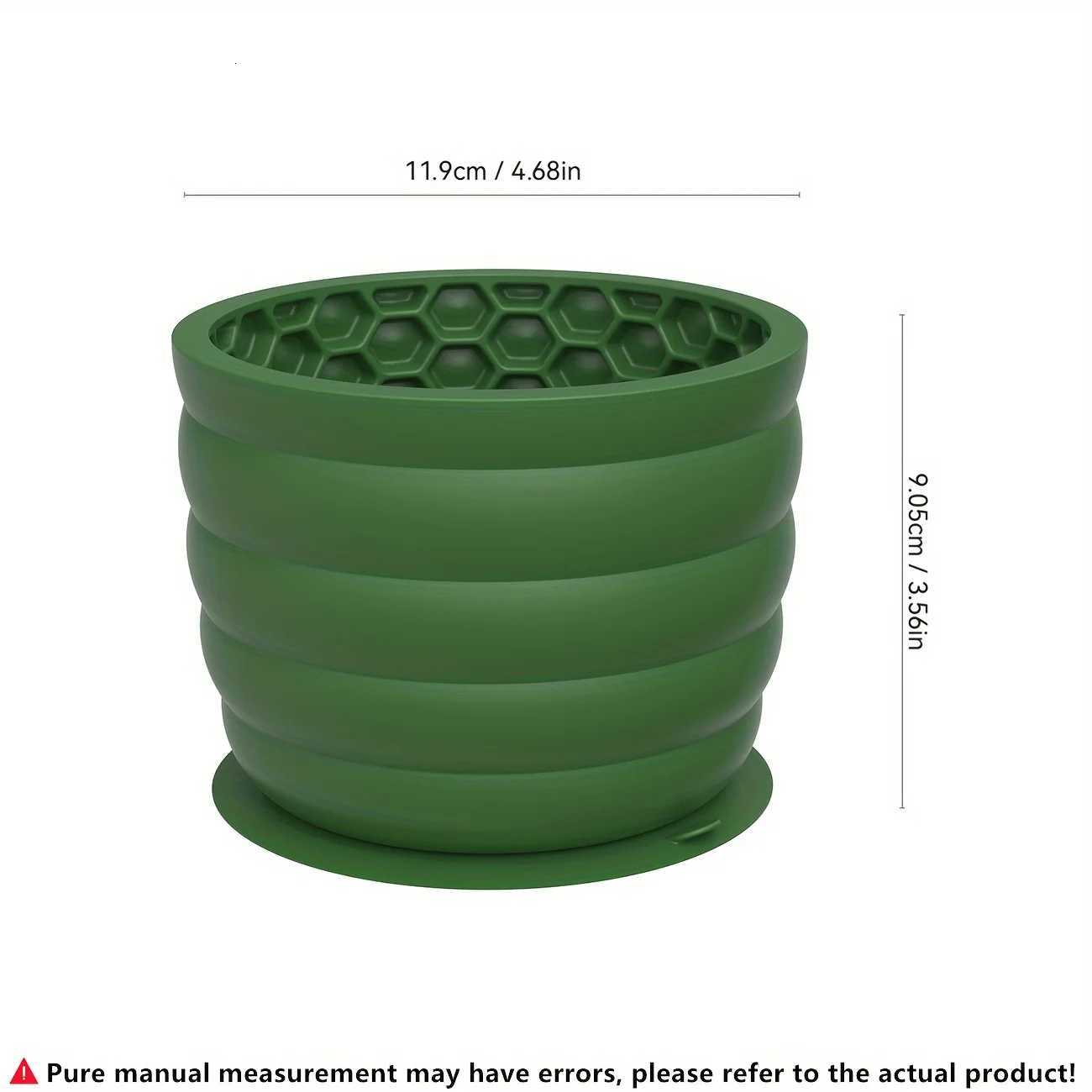 Silicone Slow Feeder Dog Bowl Cup - Anti-Slip Distraction Design for Small to Medium Breeds - Promotes Healthy Digestion Y250806