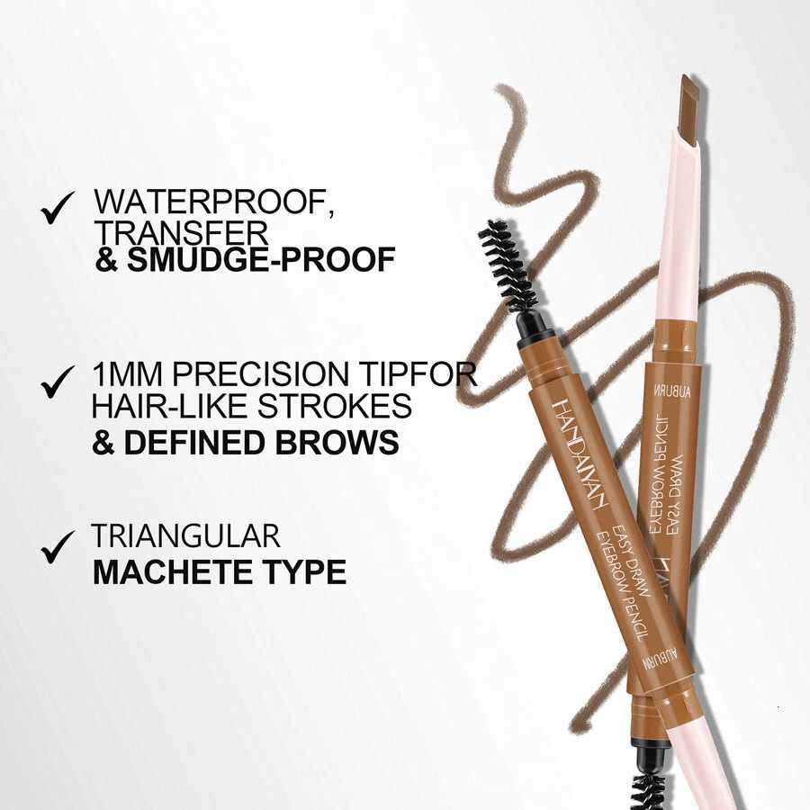 Eyebrow Cosmetics Pencil Waterproof Double-headed Eyebrow Tattoo Natural Long-lasting Makeup Paint Wild Eyebrow Pencil W250807