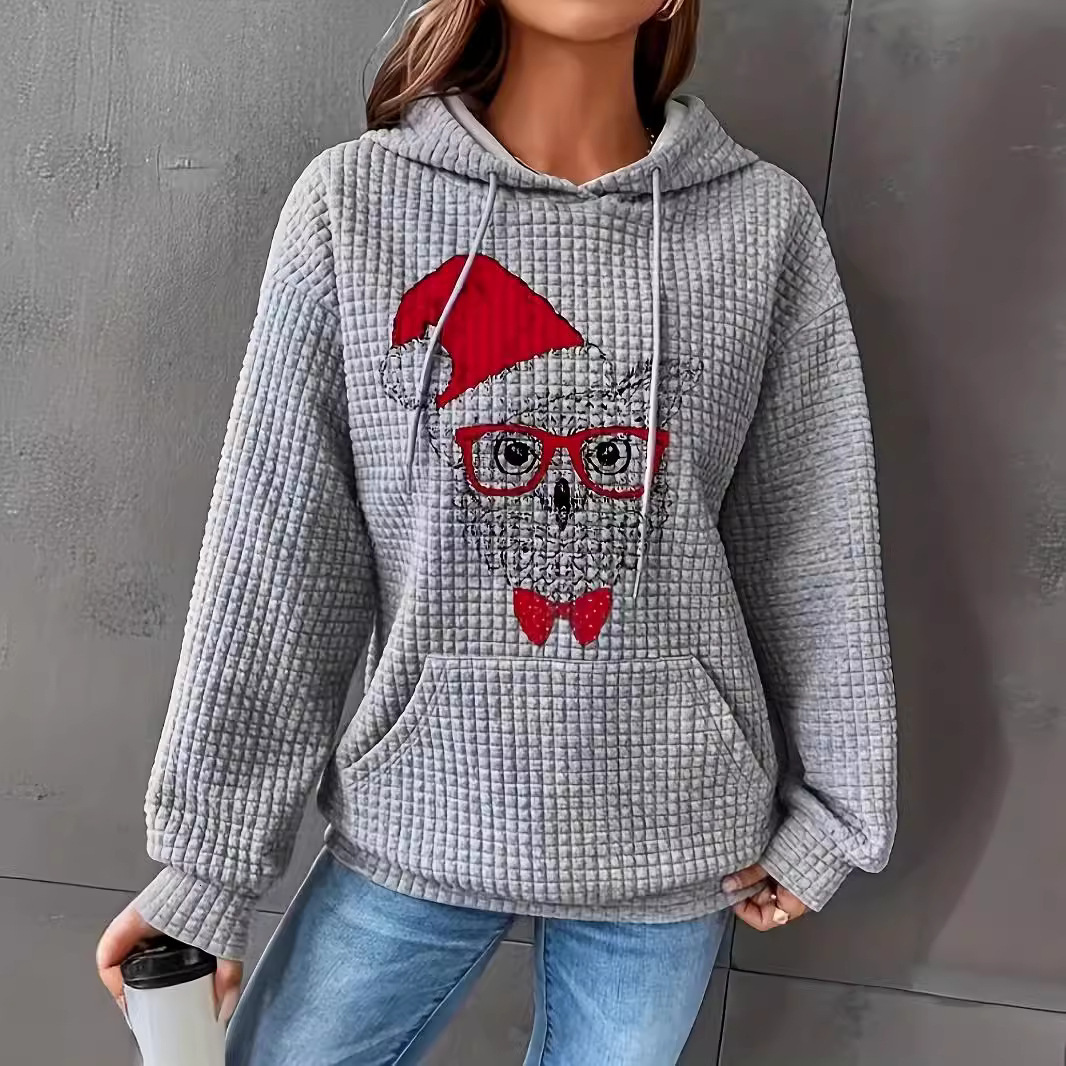 Free Shipping Designer Hoodie 2025 Amazon Autumn/winter Women's New Fashion Style Loose Long Sleeved Sweatshirt Printed Hoodie