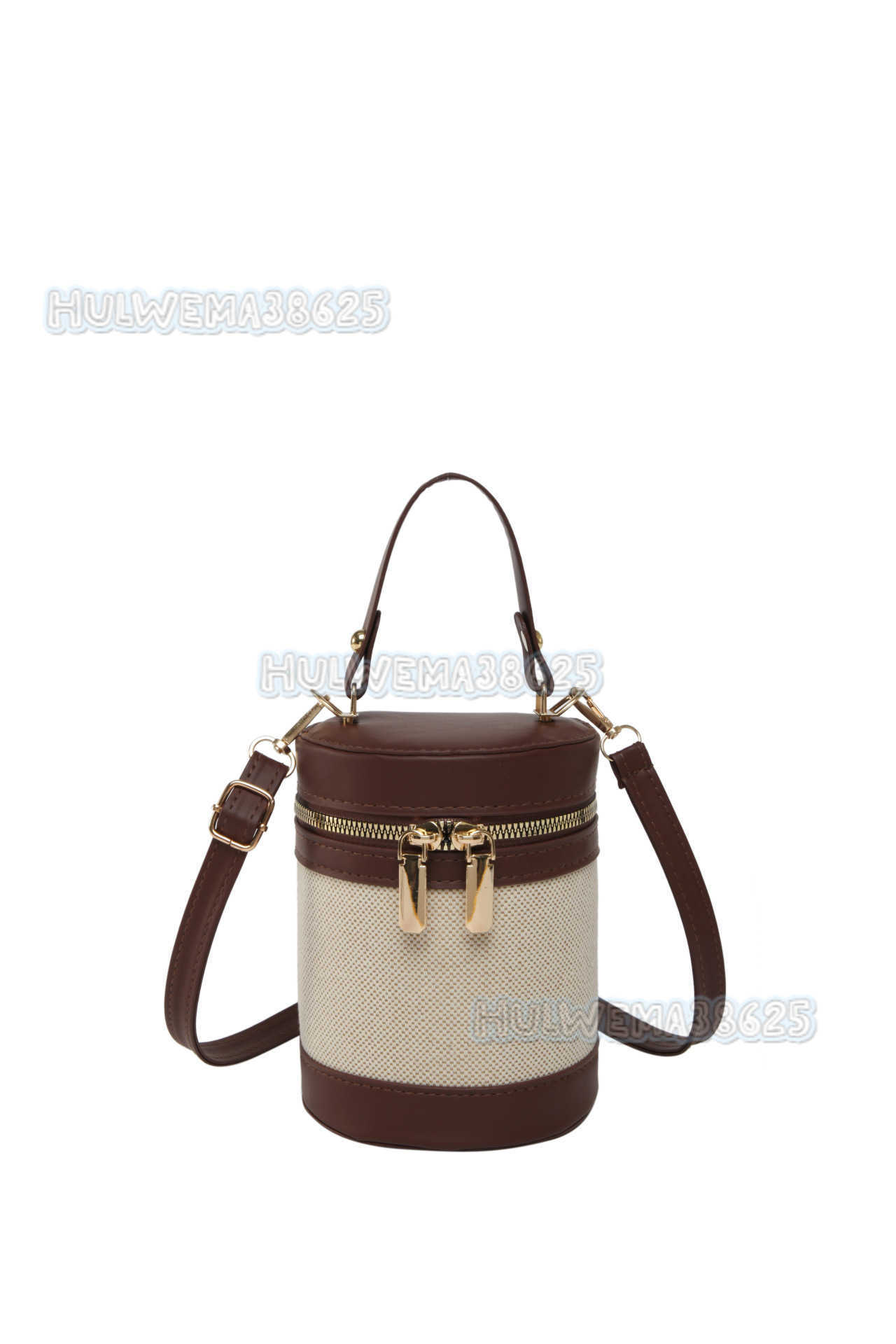 Style Personality Color-block Handheld Bucket Bag Womens Bag 2025 Summer New Patchwork Shoulder Bag Commuter Crossbody Bag H250806