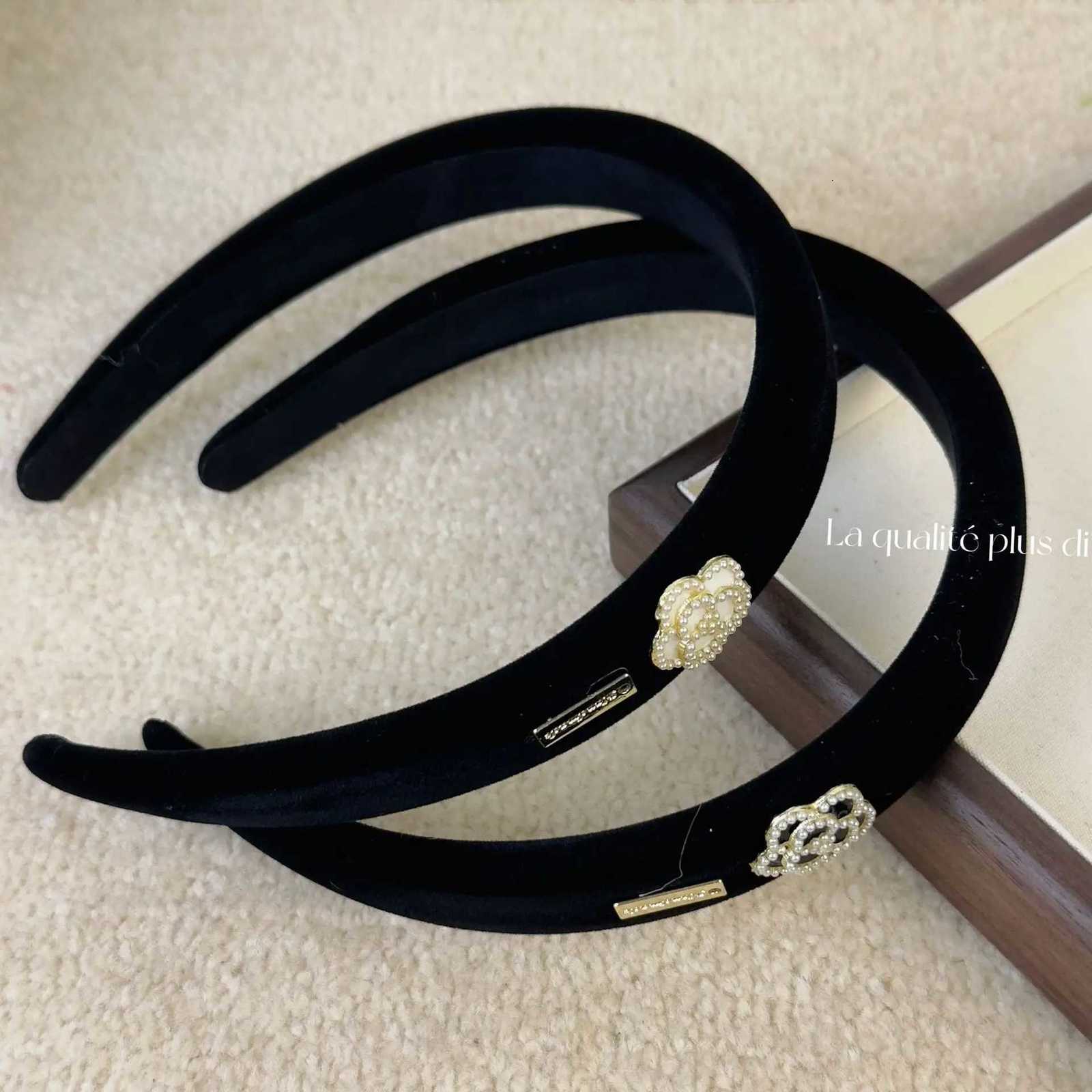 Black Veet Lia Pearl Hair Bands Fem Bands Itan Wen Classic Fashion Lia Hair Accessories Wr Y250807