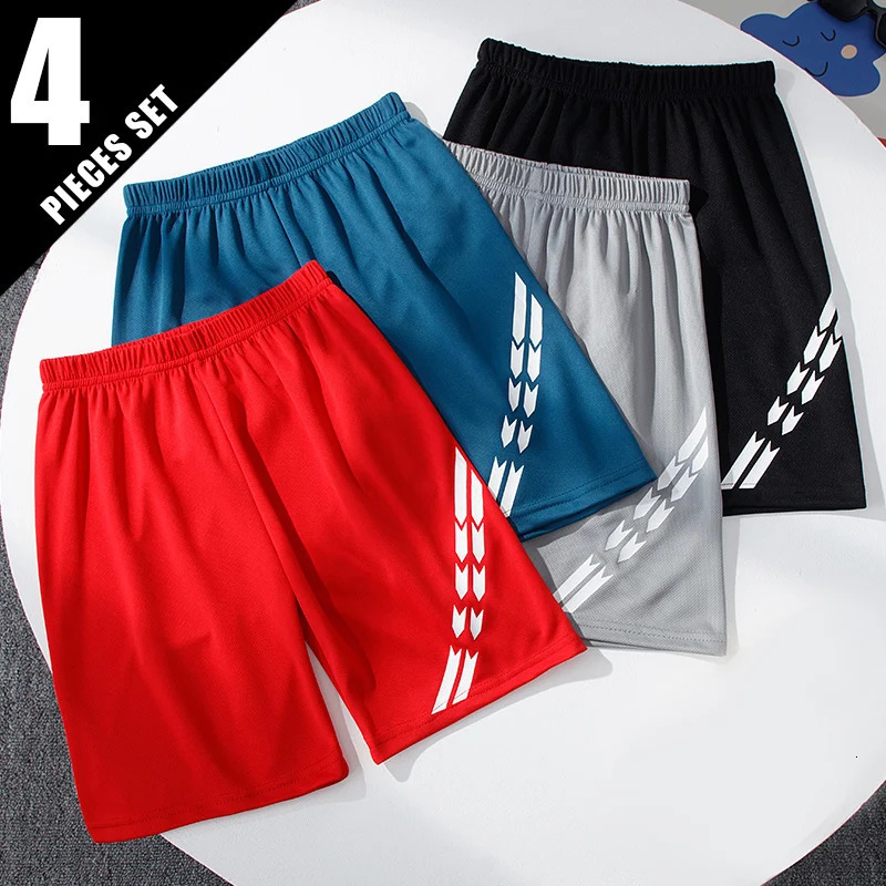 14 Piece Childrens Fashion Printing Quickdrying Breathable Shorts Boy Running Basketball Football Joker 5 Pants Student Beach 250807