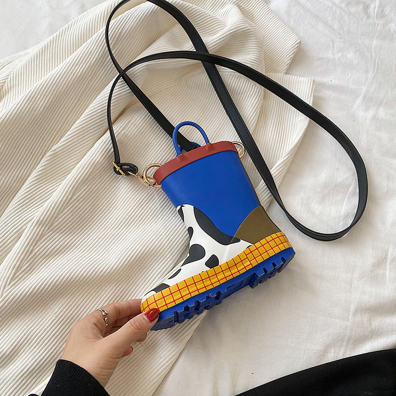 Free shipping designer Ins Internet Celebrity Creative Bag for Women Niche Design Rain Boots Single Shoulder Bag Crossbody Bag Quirky Accessory Bag Ph