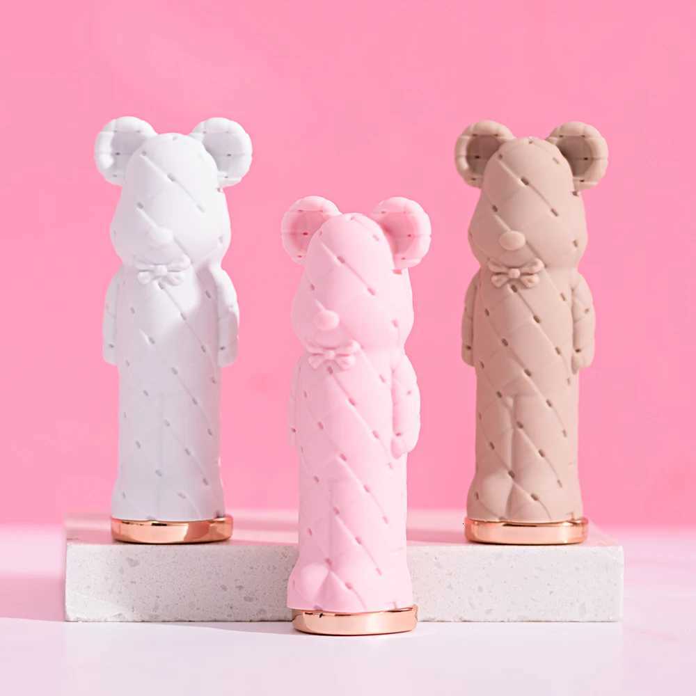 Beauty Glazed Bear Moisturizing LipstickColored Lip BalmNourishing Lip stickEasy To ColorWateryXJ250807