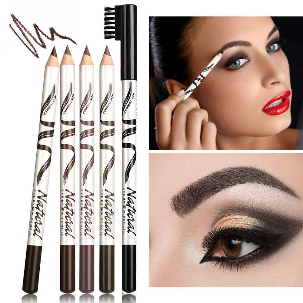 1pcs Waterproof Eyebrow Pencil Art Tint Makeup Eye Brow Pen Enhancers Long Lasting 5 Colors Eyebrow Pen Women Beauty Cosmetic W250807