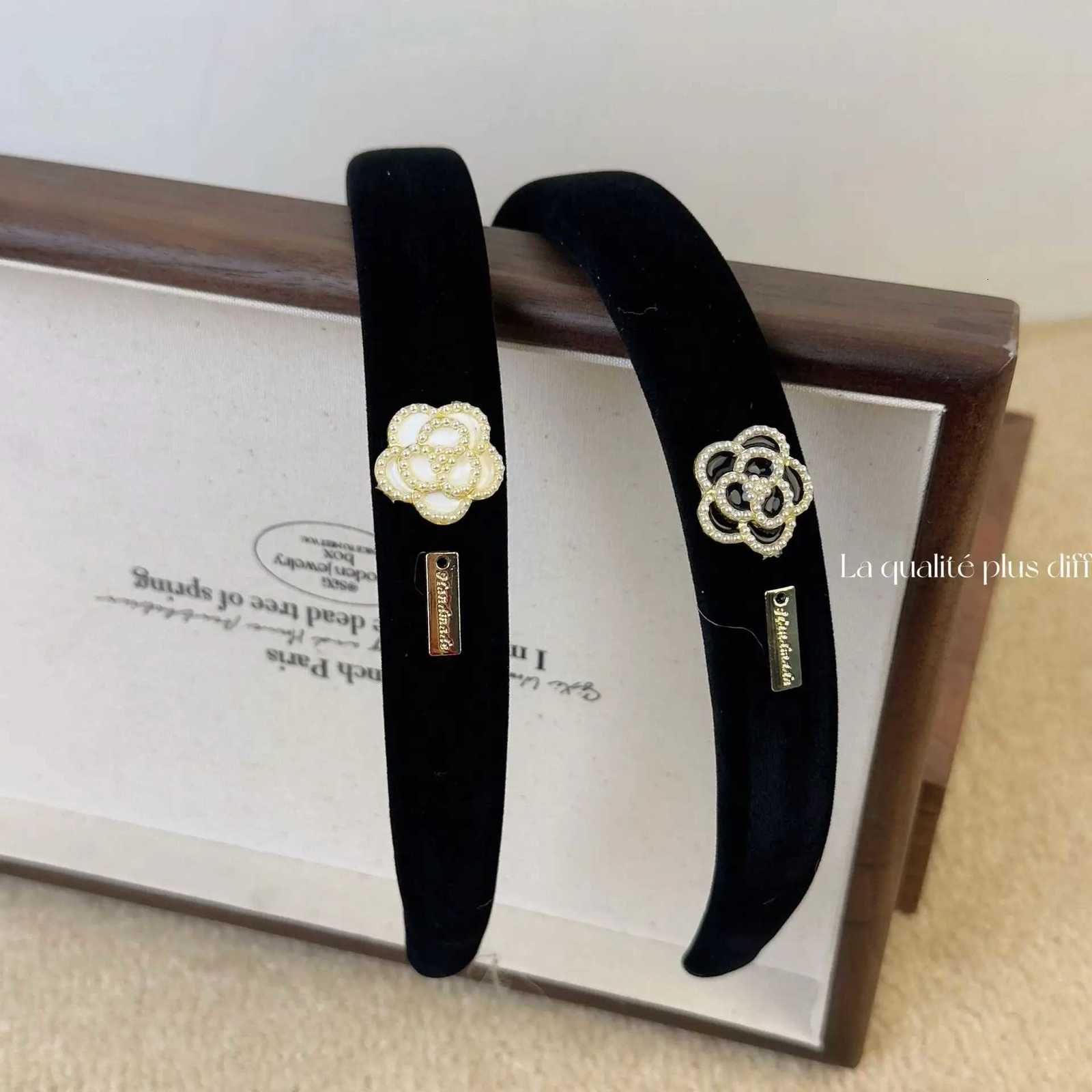 Black Veet Lia Pearl Hair Bands Fem Bands Itan Wen Classic Fashion Lia Hair Accessories Wr Y250807