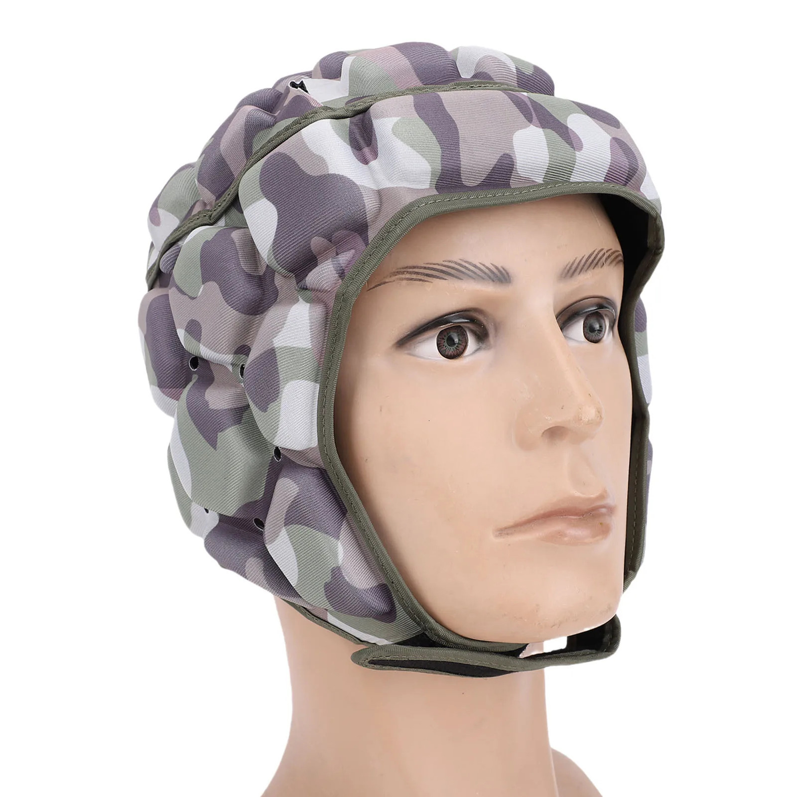 Rugby Head Protector Headguard Helmet Anti Collision Breathable EVA for Football Baseball Goalkeeper 250729