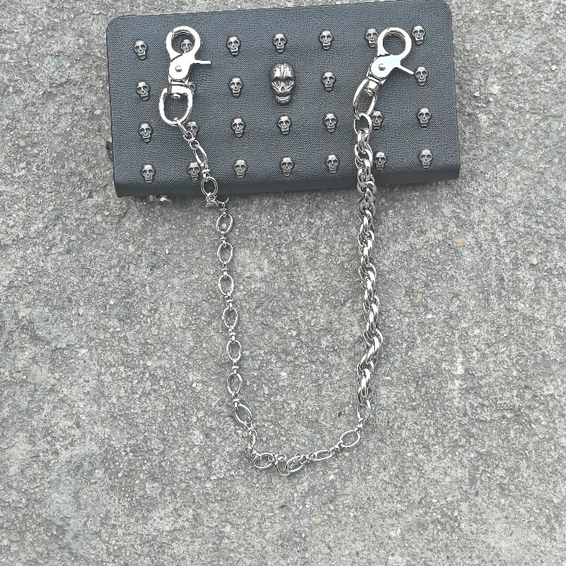 Model Stainless Steel Snake Form Chain For Pants Fashionable Men And Women Ones Waist Accessories Concise Key Chain 250805