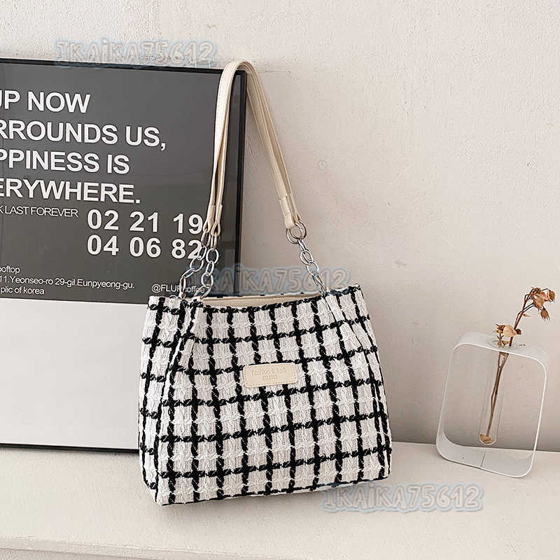 Large Capacity Fashion Commuter Bag for Women Tote Bag 2023 New Versatile Style Shoulder Underarm Bag H250806