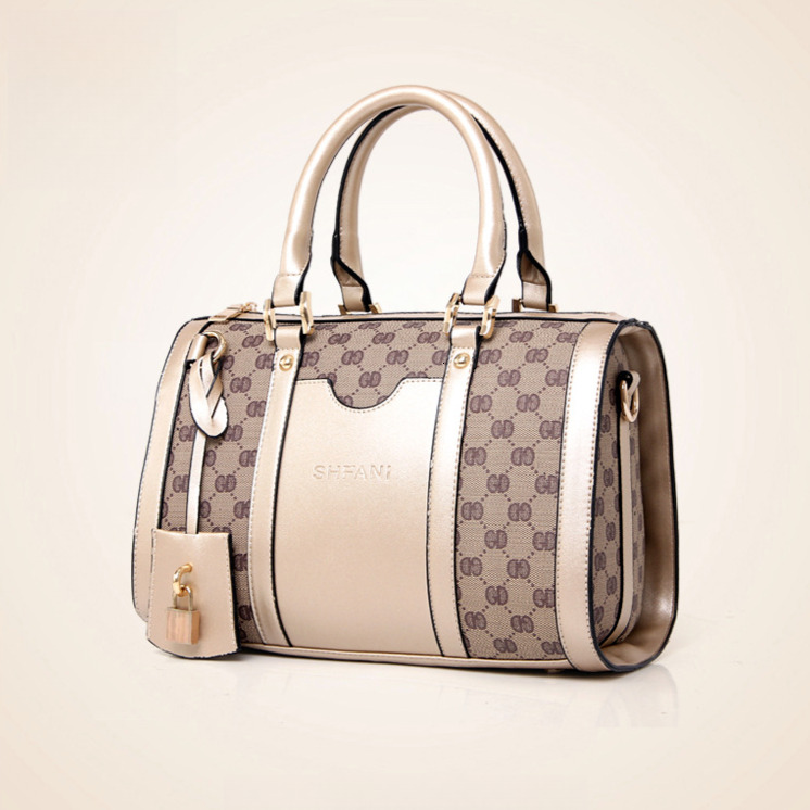 Free Shipping Designer Luxury Women's Boston Bag New Fashion Korean Version Two-piece Set Mother-daughter Bag Single Shoulder Crossbody Bag Walle