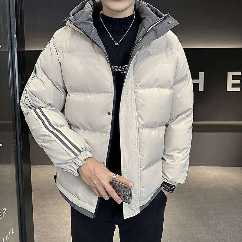 Designer Clothing 2025 Winter Puffer Jacket Men Cotton Padded Oversizd Parka Coats Hooded Waterproof Thermal Warm Jackets