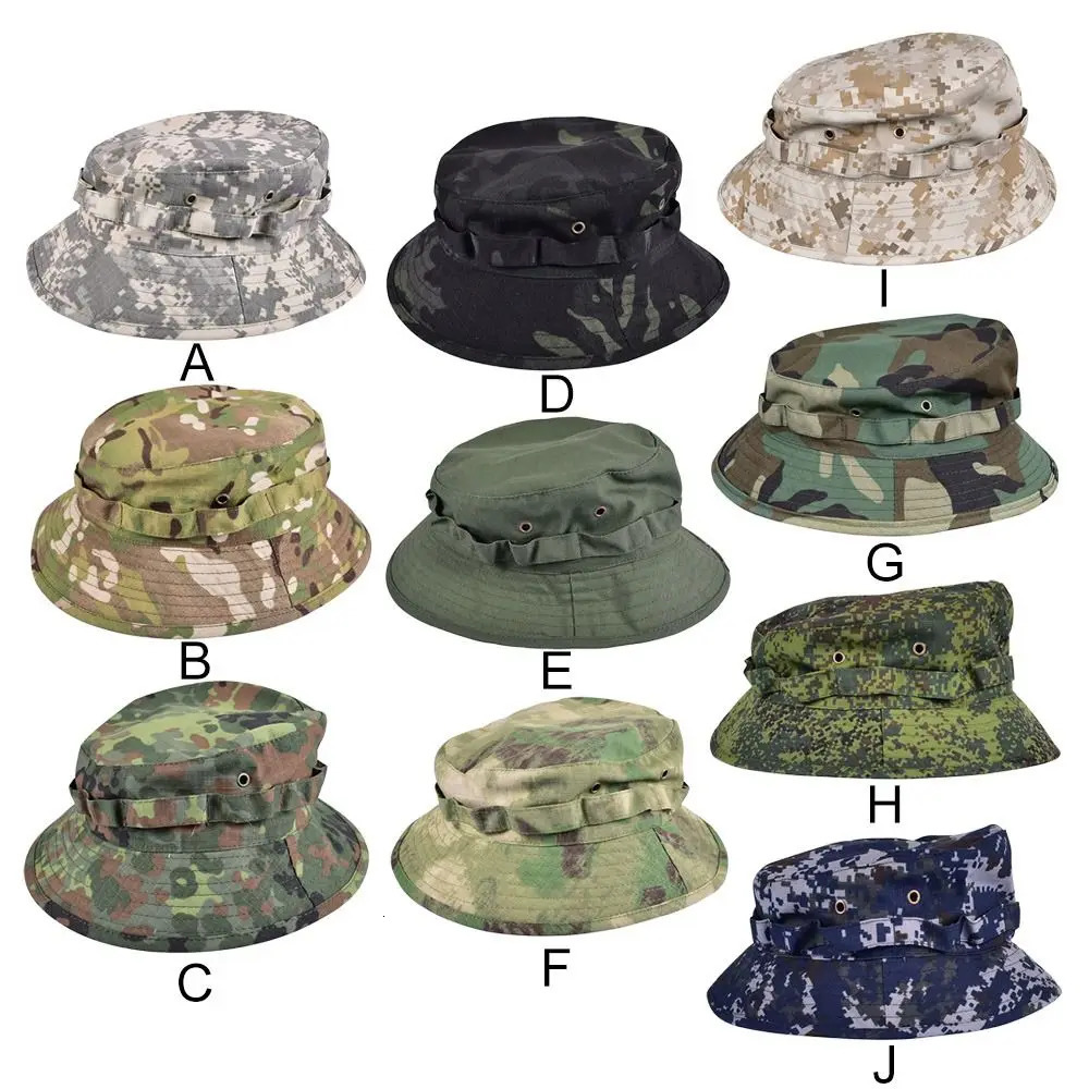 Nee Style Bucket Hat Boonie Hunting Outdoor Wide Brim Fishing Women Men Sun Men Cap 250805