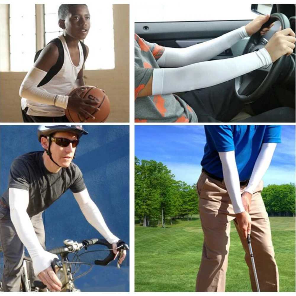 1 PCS Outdoors Sun PROtection Arm SLEeves for Men and Women Quick Dry SLEeves for Cycling Football Cycling Arm Warmers Y250806