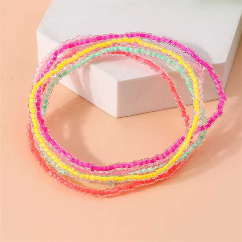 Bohemian Handmade Beads Anklet for Women Summer Beach On Leg Foot Chain Anklet Girls Party Holiday Jewelry Gifts Y250805