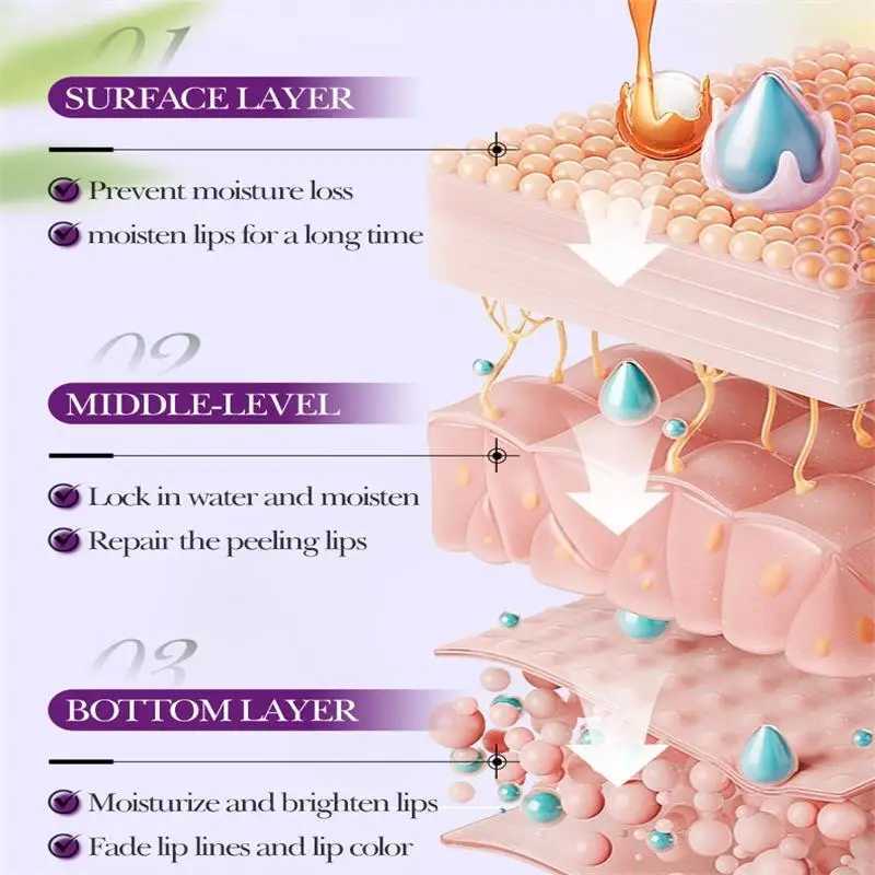 Instant Lip Plumping Gloss Reduce Fine Lines Plumper Serum Exfoliating Lasting Moisturizing Liquid Nourish Sexy Beauty CosmeticsXJ250807