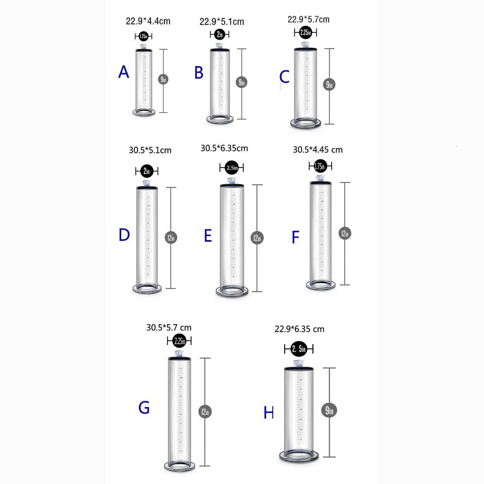 Bottom Penis Real Empty Cylinder Lange Wide Self-locking Pump Trainer Large Double Scale Cup Special Accessories Masturbation W250807