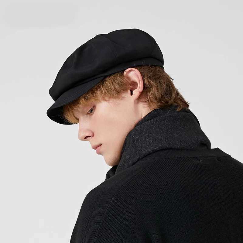Beret Mens Fashion Spring and Summer Versatile Newsboy C Painters C British Vintage Hat Octagonal C for Men and Women XJ250807