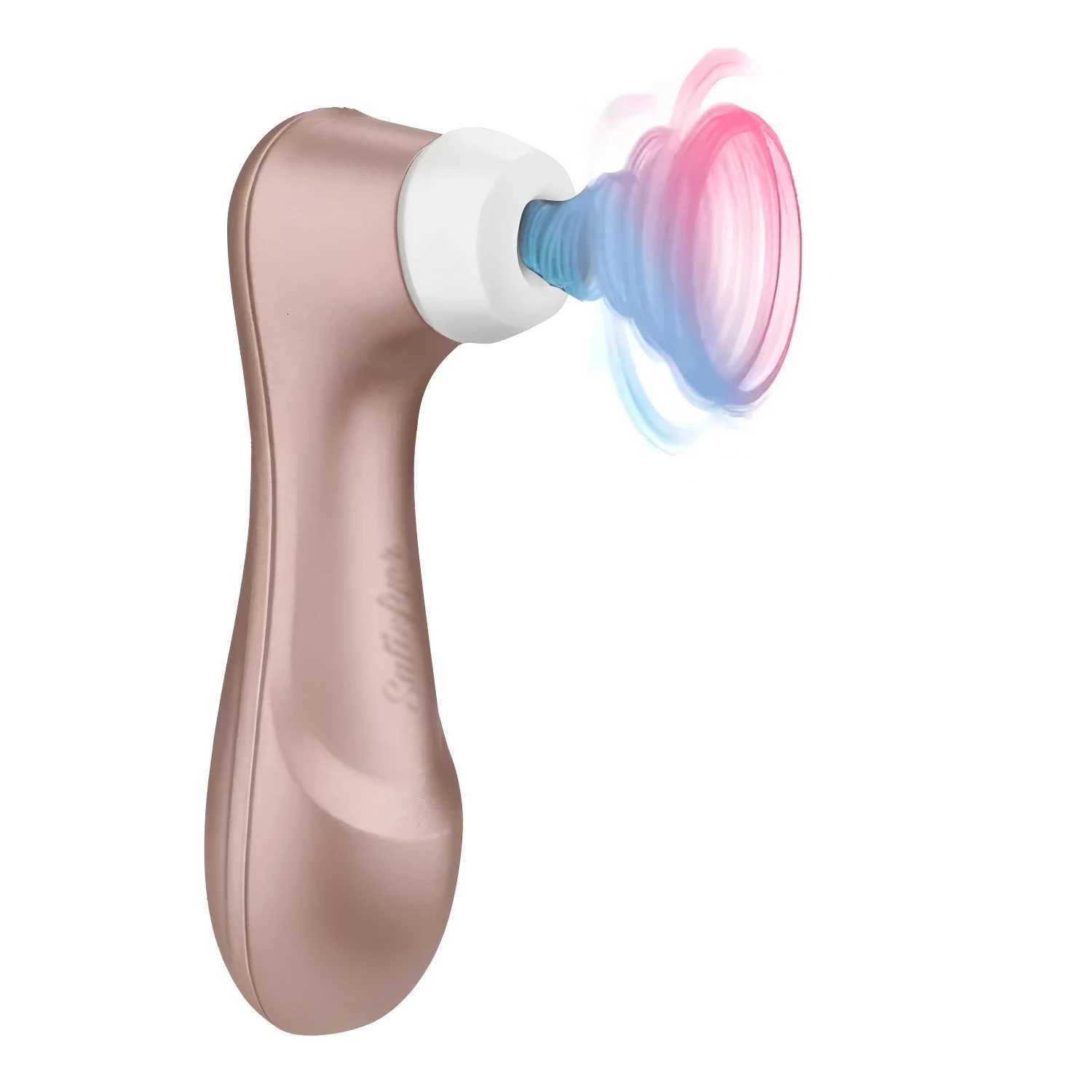 Pro 2 Suction and Clitoral Stimulation Vibrator Adult Sex Toy for Women Female Wellness Tools Sex Toy W250807
