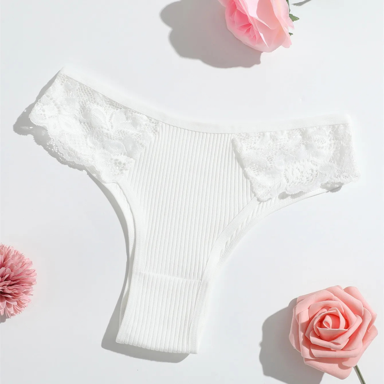 5PcsSet Cotton Pantie Low Waist Briefs Seamless Underwear Female Underpants Comfort Sexy Lingerie Panty 250807