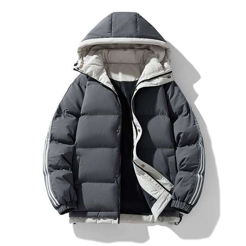 Designer Clothing 2025 Winter Puffer Jacket Men Cotton Padded Oversizd Parka Coats Hooded Waterproof Thermal Warm Jackets