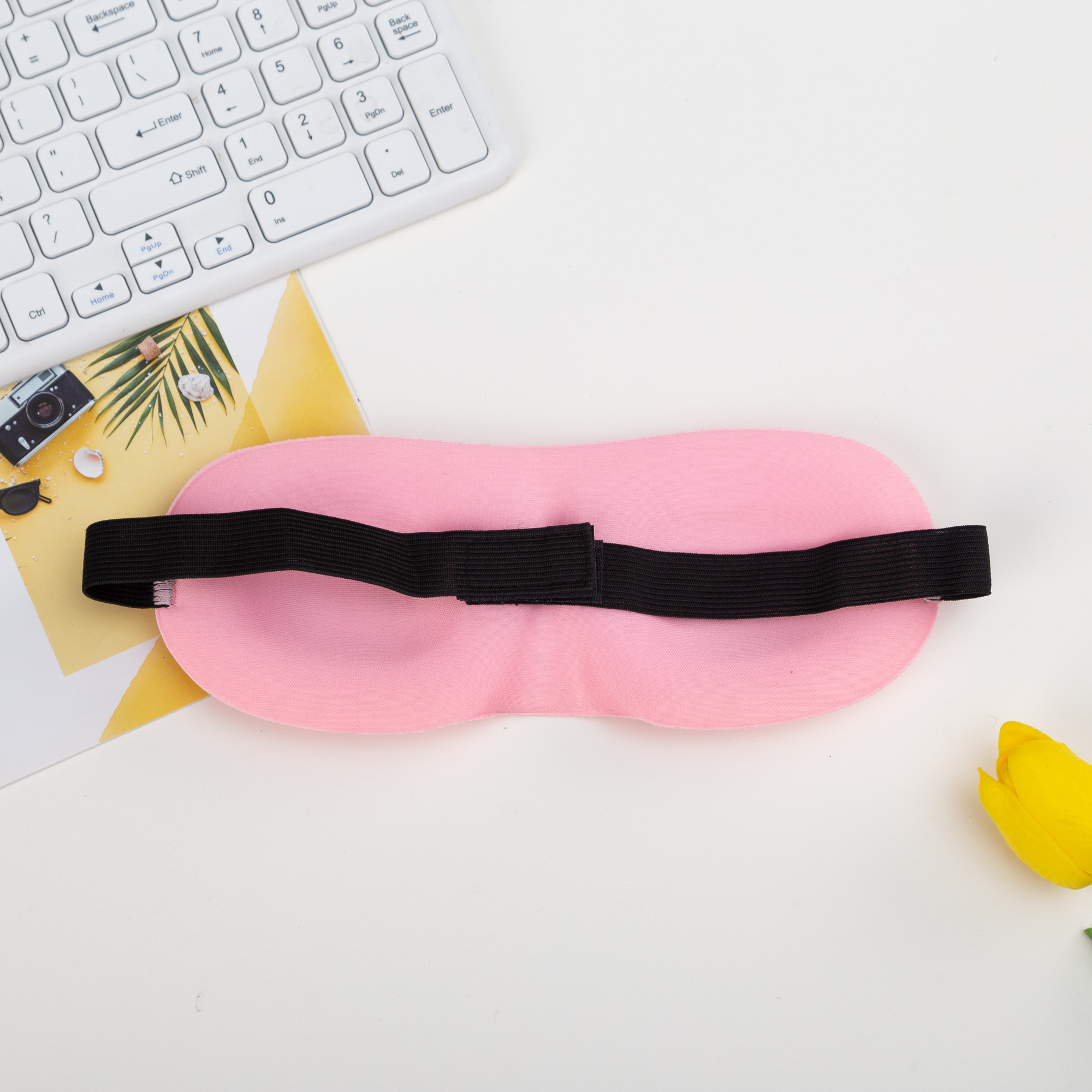 3D upgraded 3D light-blocking sleep mask for outdoor travel, midday rest, sleep, eye protection, fatigue relief. In stock in multiple colors.