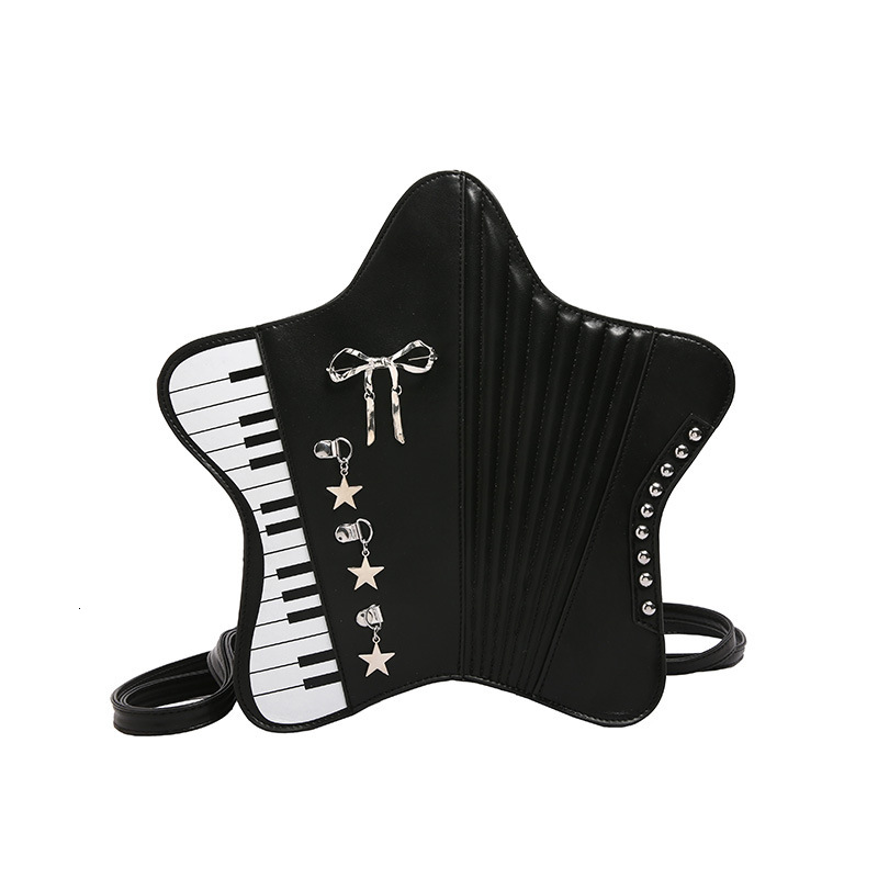 Free shipping designer Large Bag for Women Unique Five-Star Commuter Shoulder Bag Crossbody Bag Niche Design Piano Multi-Use Travel Backpack