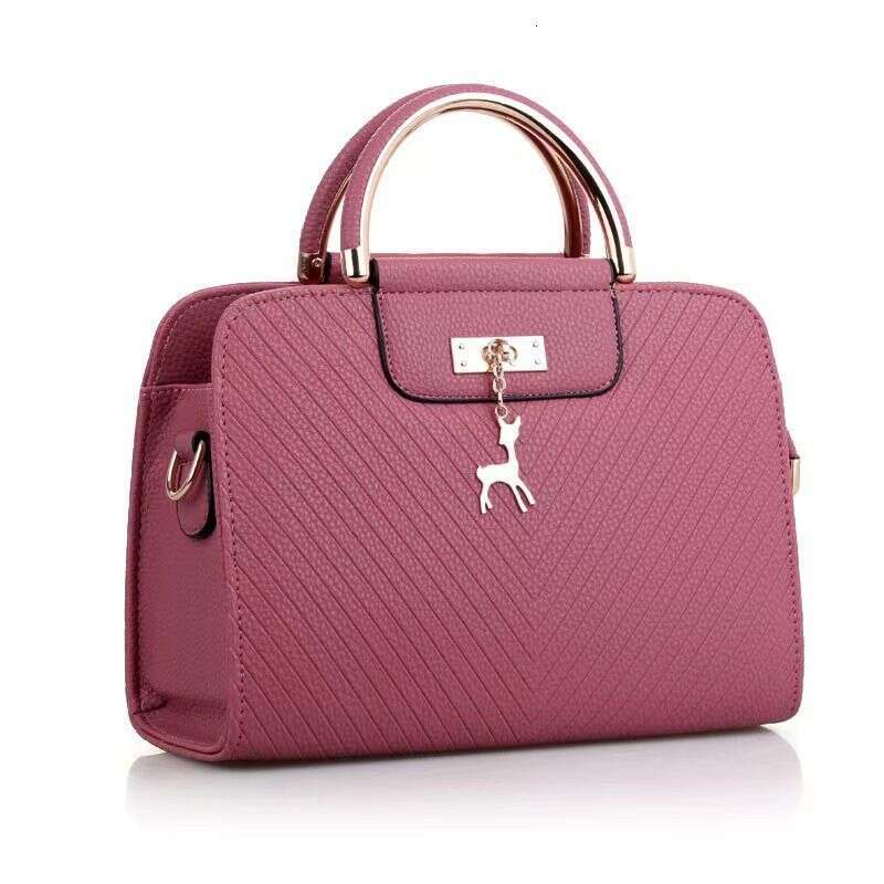 Small Square Ladies Solid Color Handbag, Crossbody Shoulder Bag, Fashion Women's Bags