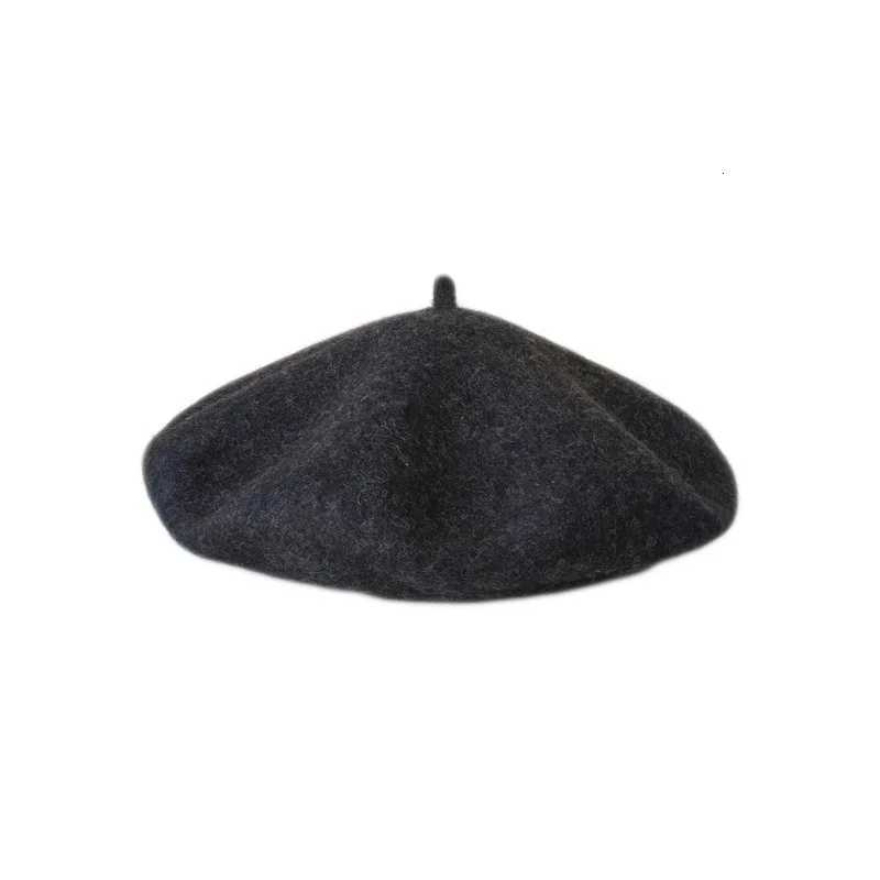 Beret with large head circumference small hot girl hat versatile autumn and winter female British retro artist hat XJ250807