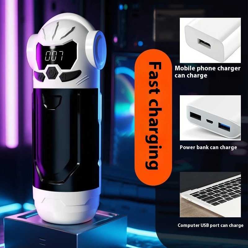 Automatic Sucking Male Masturbator Cup Vagina Vibration Blowjob Masturbation Adult Sex Toys For Male Masturbator Adult Supplies W250807