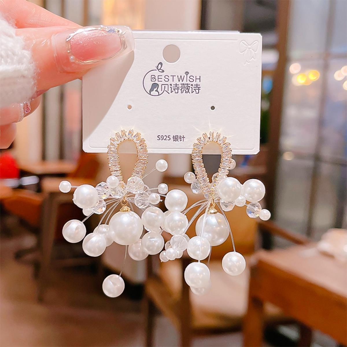 Women's Accessories Free Shipping Designer Luxury Jewelry Thick Gold Color Retention High-quality Exquisite Zircon Earrings High-end Studs