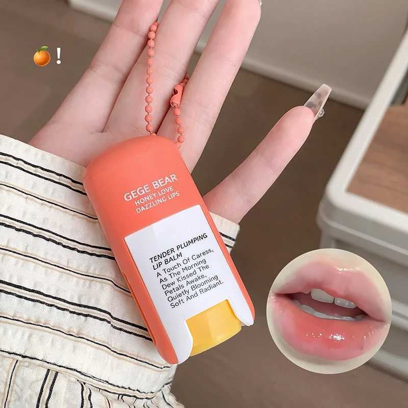 Fruit Lip Balm Stick Grape Moisturizing Lip Mask Stick Hydrating Reduce Liplines Lasting Natural Clear Plumping Lips Care MakeupXJ250807