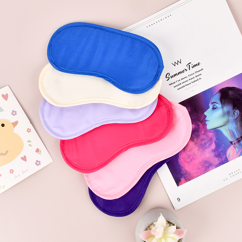 Eye mask aviation sleep mask, light-blocking and breathable, available for wholesale in stock, with logo printing, suitable for outdoor travel.