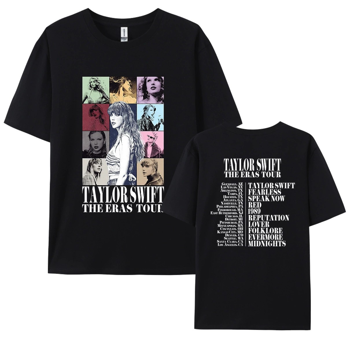 Modern fashionable printed round neck T shirt (for men and women)