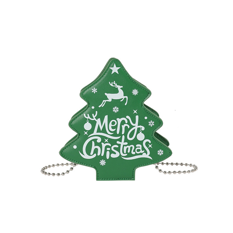 Free shipping designer Unique Design Chain Crossbody Bag for Women New Personalized Christmas Tree Bag Ins Trend Versatile Shoulder Bag