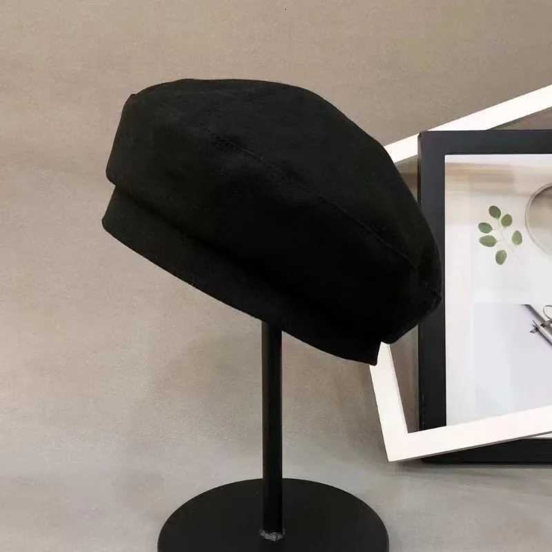 Cotton Women Berets Spring Hats Vintage French Plaid Top C Painter Hat Autumn Street Girls Octagonal Beret Cs XJ250807