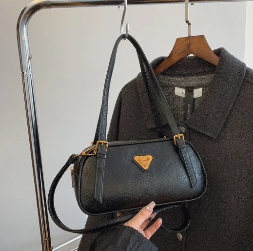 Stylish Ladies PU Leather Top Handle Bags Trendy Single Shoulder Messenger Vintage Inspired Tote Handbags 250807