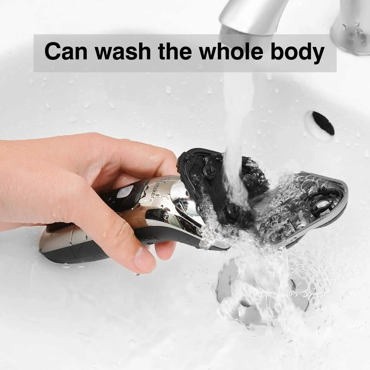 3in1 wet dry powerful electric razor for men body beard hair trimmer rechargeable electric shaver face shaving machine kit 250805