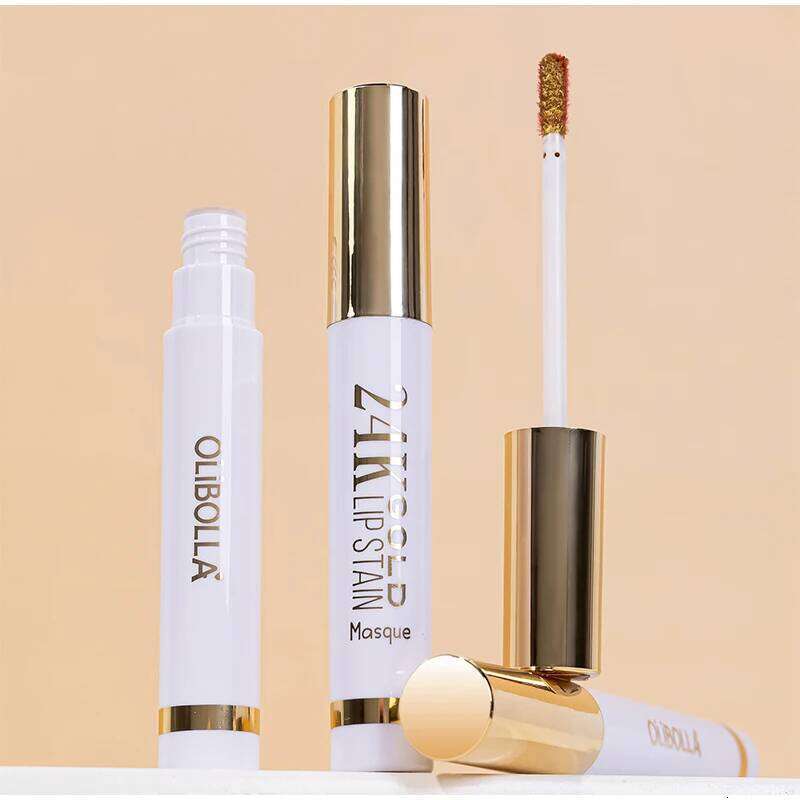 2025 New Tear-off Gloss Lasting Moisturizing Base Color Non-stick Cup Dyed Glaze 4 Colors Charming Gold Lip Makeup X250807