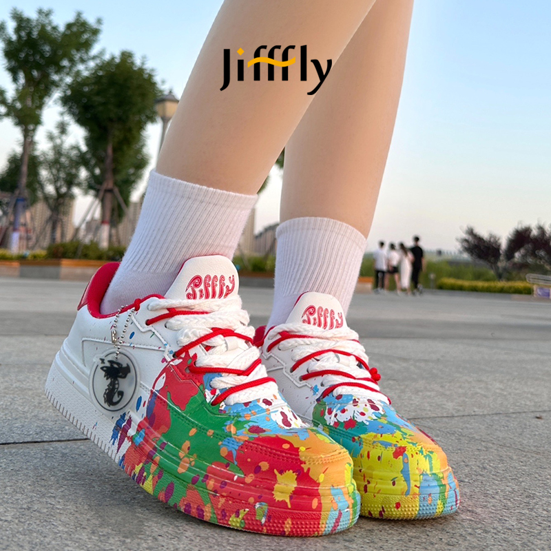 Jifffly 2026 Summer New National Trend Shoes for Men Versatile Plimsolls Original Niche Sports & Couple Trend Footwear