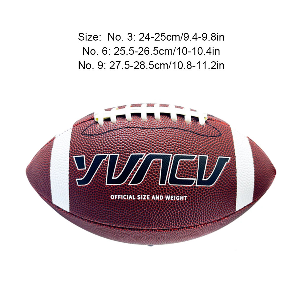 Professional And Precise American Football Rugby Ball Wide Application Unleash Potential Waterproof 250729