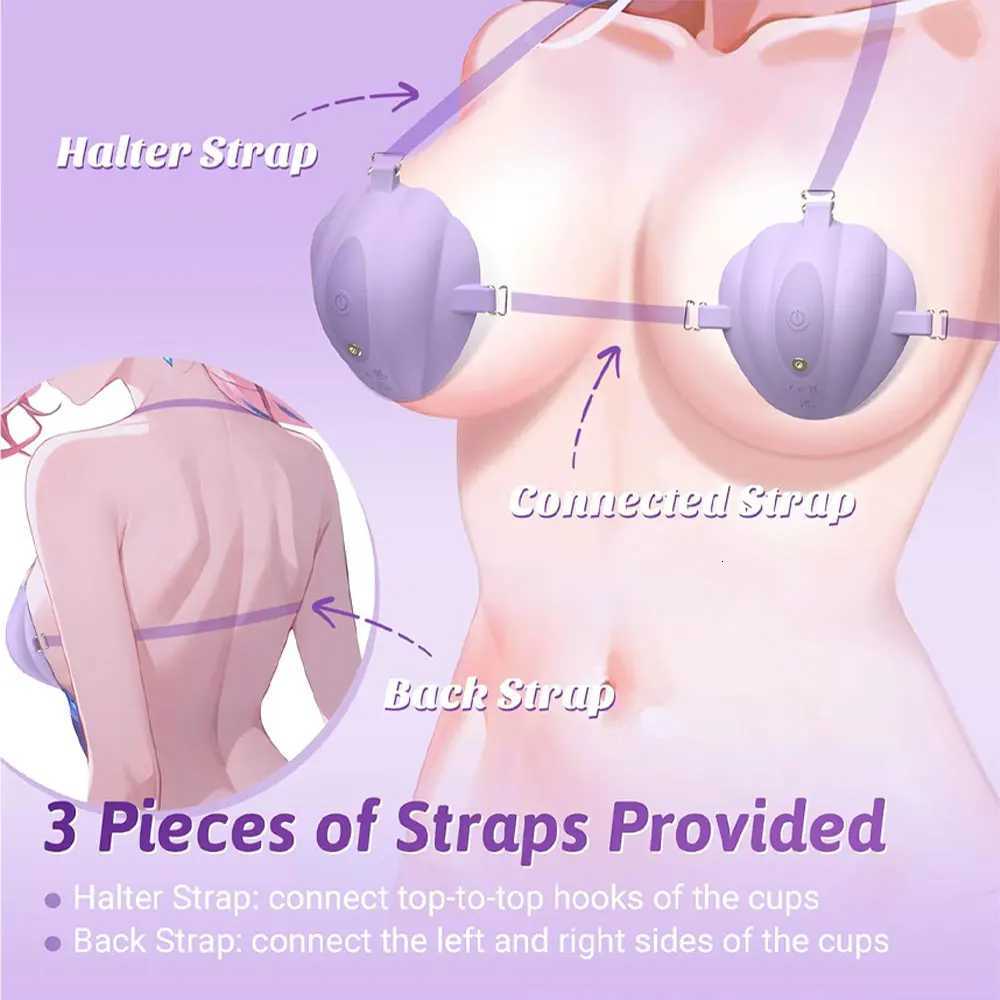 Sex Toys Nipple Vibrator Wearable Nipple Toys for Women Female Discreet APP Vibrators Adult Toys Vibrating Sex Toy for Couples W250807